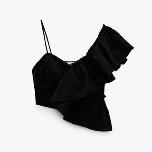 Zara One-Shoulder Top